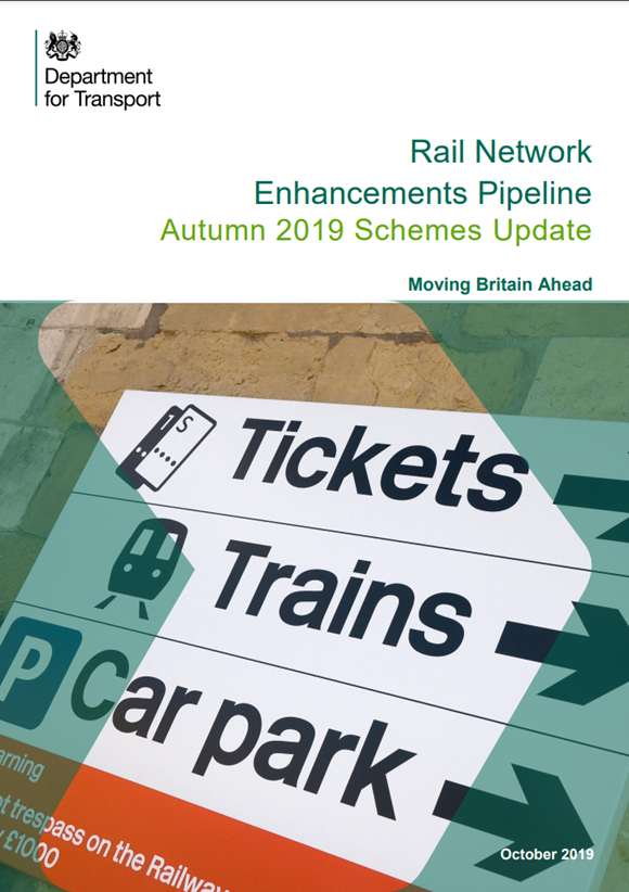 Rail Network Enhancements Pipeline update still awaited